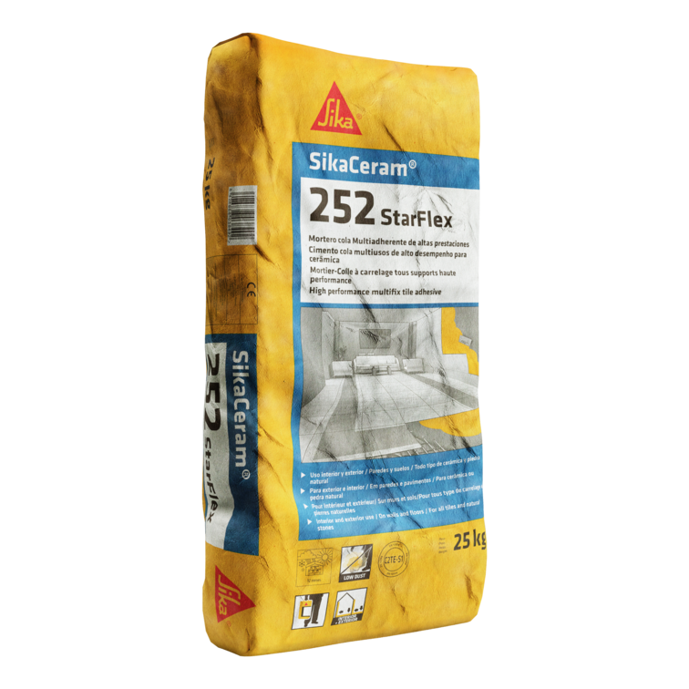 SikaCeram®-252 StarFlex Cinza - 25Kg