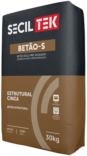 Betão-S Estrutural Cinza - 30Kg