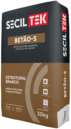 Betão-S Estrutural Branco - 30Kg