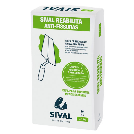 Massa Reabilita Anti-Fissuras - 19Kg