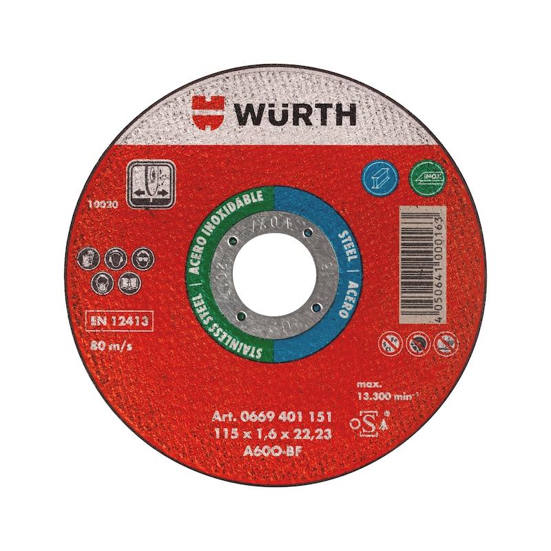 Disco Corte Wurth 115x1.0mm